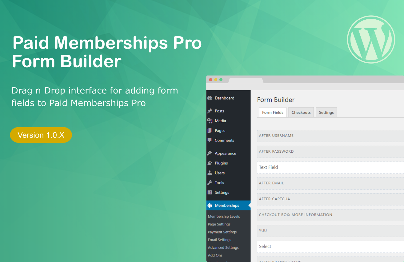 Paid Memberships Pro – Form Builder